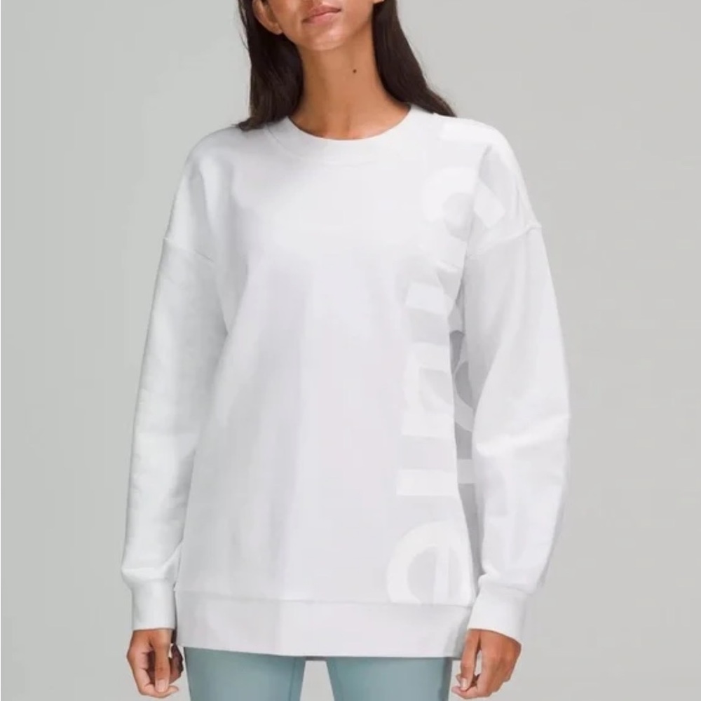 Lululemon Oversized Crew* Logo Size 6